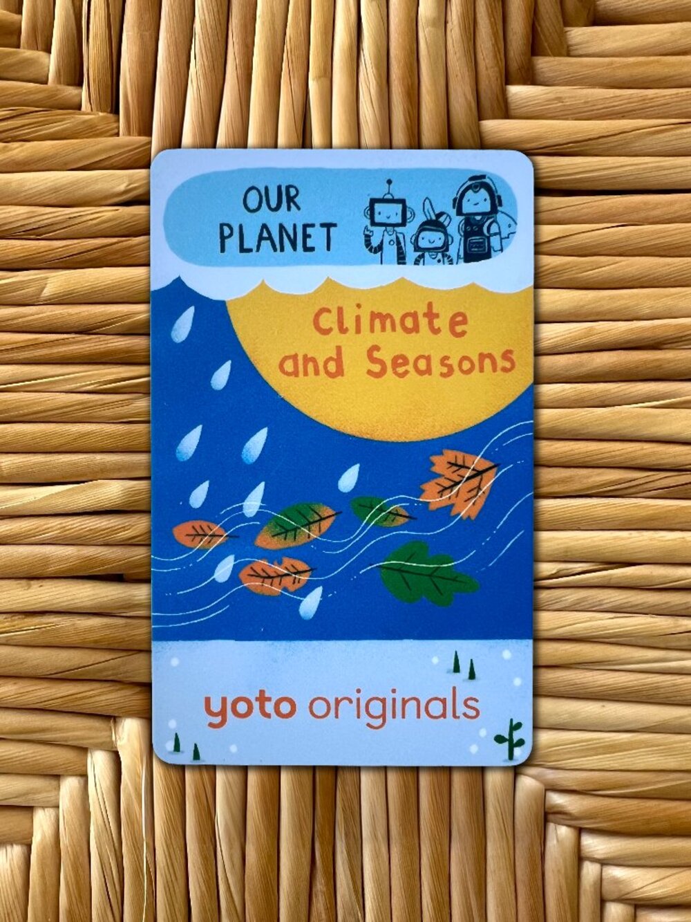 Climate and Seasons BrainBots Our Planet Yoto Card